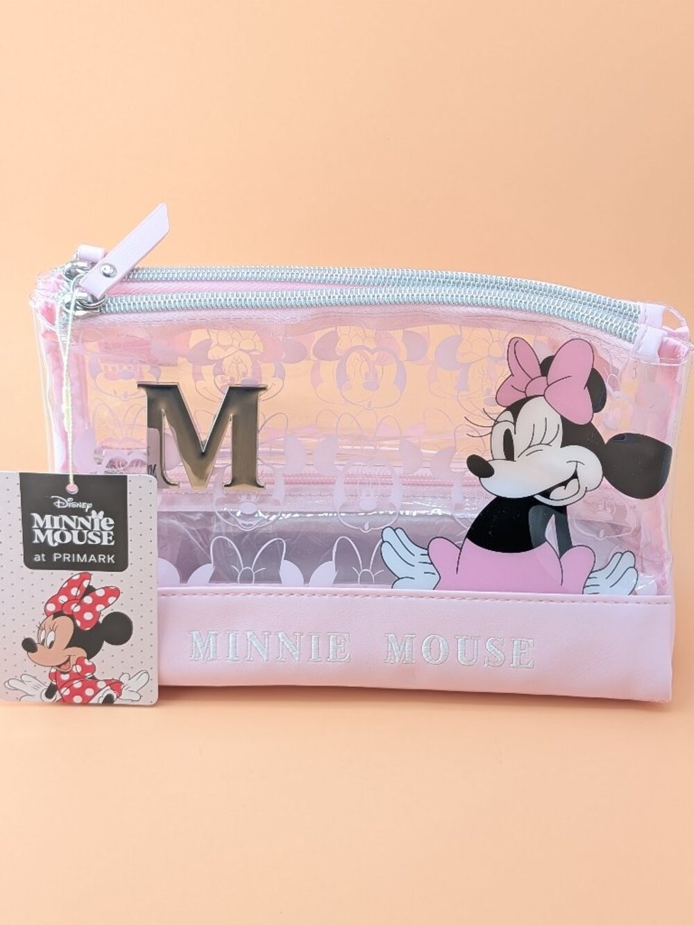 Disney x Primark Minnie Mouse Fold‑Out Makeup Bag NWT